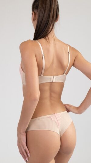 sku: 67027 | Brand: Rose&Petal  | Size: XSmall Small Medium Large XLarge  | Colors: Кораллово-Розовый  | Бренды Rose&Petal | Трусы Нижнее белье Бразильяна | Title: Бразильяна CELESTE