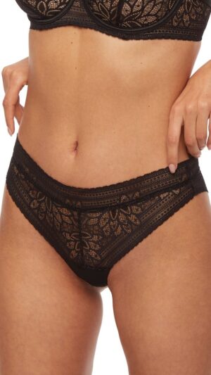 sku: 855/3-B | Brand: Kinga  | Size: Small Medium Large XLarge  | Colors: Черный  | Бренды KINGA  | Трусы Нижнее белье Бразильяна | Title: Бразильяна MANDALA