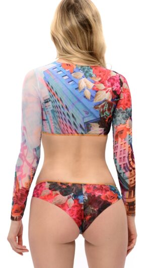 sku: 22981281 | Brand: Roda Soleil  | Size: XSmall Small Medium Large  | Colors: Цветной  | Бренды RoDa Soleil | Купальники Раздельные | Title: Бразильяна ГРАФФИТИ