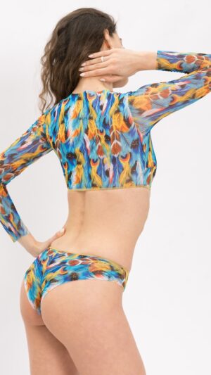 sku: 22981277 | Brand: Roda Soleil  | Size: XSmall Small Medium Large  | Colors: Голубой  | Бренды RoDa Soleil | Купальники Раздельные | Title: Бразильяна ЛОВЕЦ СНОВ