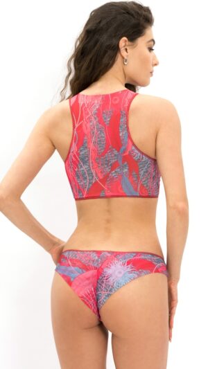 sku: 22981258 | Brand: Roda Soleil  | Size: XSmall Small Medium Large  | Colors: Розовый  | Бренды RoDa Soleil | Купальники Раздельные | Title: Бразильяна МЕДУЗА PINK