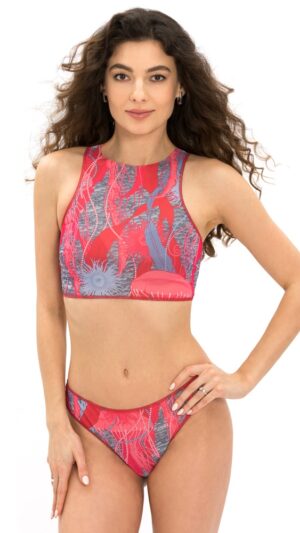 sku: 22981258 | Brand: Roda Soleil  | Size: XSmall Small Medium Large  | Colors: Розовый  | Бренды RoDa Soleil | Купальники Раздельные | Title: Бразильяна МЕДУЗА PINK