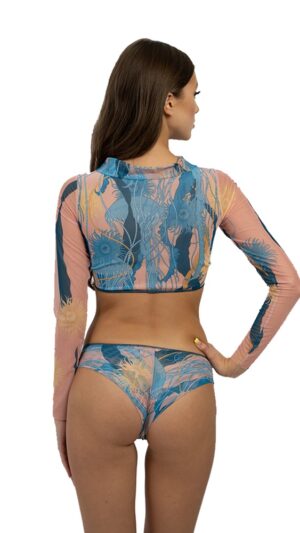 sku: 22981251 | Brand: Roda Soleil  | Size: XSmall Small Medium Large  | Colors: Голубой  | Бренды RoDa Soleil | Купальники Раздельные | Title: Бразильяна МЕДУЗА