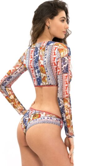 sku: 22981283 | Brand: Roda Soleil  | Size: XSmall Small Medium Large  | Colors: Цветной  | Бренды RoDa Soleil | Купальники Раздельные | Title: Бразильяна ПЭЧВОРК