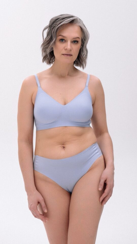 sku: S23-1192-BRO-SZ | Brand: Marc Andre  | Size: 36 38 40 42 44 46  | Colors: Голубой  | Бренды Marc&Andre | Трусы Нижнее белье Брифы | Title: Брифы SECOND SKIN