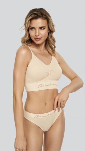 sku: W23-0968-TPS-SY | Brand: Marc Andre  | Size: 36 38 40 42  | Colors: Бежевый  | Бренды Marc&Andre | Бюстгальтер Нижнее белье Топ | Title: Топ DAILY LUX