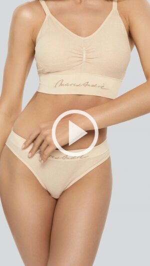 sku: W23-0968-TPS-SY | Brand: Marc Andre  | Size: 36 38 40 42  | Colors: Бежевый  | Бренды Marc&Andre | Бюстгальтер Нижнее белье Топ | Title: Топ DAILY LUX