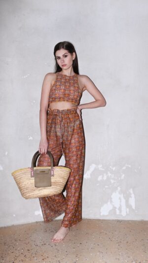 sku: 22002078 | Brand: Roda Soleil  | Size: Onesize  | Colors: Коричневый  | Бренды RoDa Soleil | Пляжная одежда | Title: Брюки АФРИКА