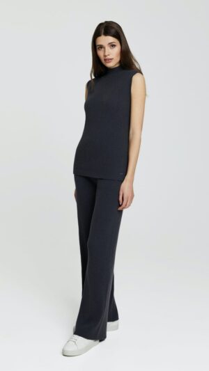 sku: W23-00CH0810 | Brand: Marc Andre  | Size: 36 38 40 42 44 46  | Colors: Серый  | Бренды Marc&Andre | Кашемир Брюки | Title: Брюки ELEGANT CONTUR