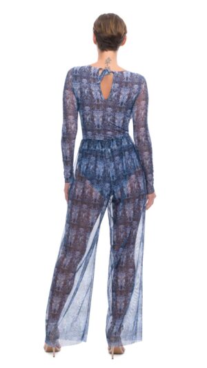 sku: 23002099 | Brand: Roda Soleil  | Size: L/XL S/M Onesize  | Colors: Голубой  | Бренды RoDa Soleil | Пляжная одежда | Title: Брюки ГОЛУБАЯ ЗМЕЯ