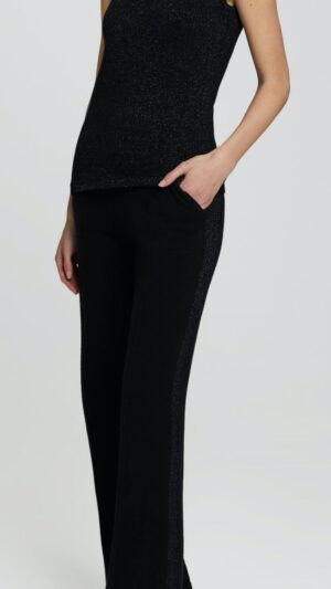 sku: W23-00CH2010 | Brand: Marc Andre  | Size: 36 38 40 42 44 46  | Colors: Черный  | Бренды Marc&Andre | Кашемир Брюки | Title: Брюки HIDDEN DIAMOND