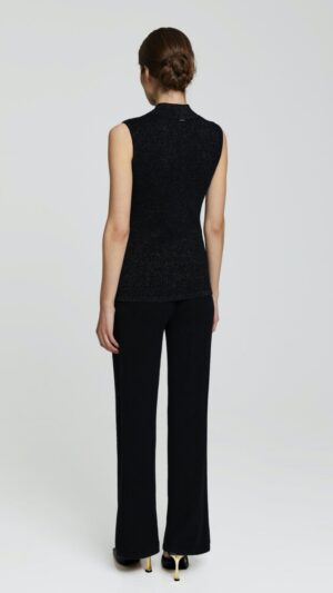 sku: W23-00CH2010 | Brand: Marc Andre  | Size: 36 38 40 42 44 46  | Colors: Черный  | Бренды Marc&Andre | Кашемир Брюки | Title: Брюки HIDDEN DIAMOND