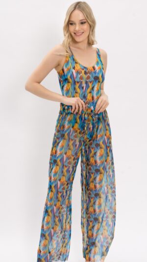 sku: 22002077 | Brand: Roda Soleil  | Size: Onesize  | Colors: Голубой  | Бренды RoDa Soleil | Пляжная одежда | Title: Брюки ЛОВЕЦ СНОВ