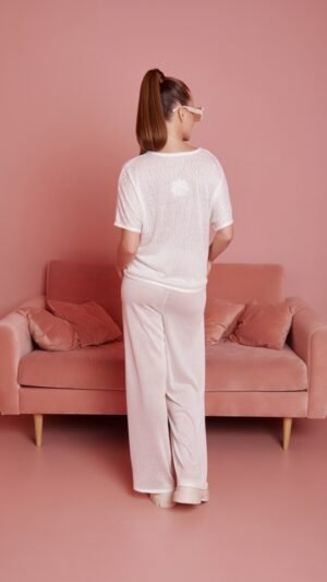 sku: BR3-MILK-VJE-WH | Brand: SHAMANI  | Size: Small Medium Large  | Colors: Белый  | Бренды SHAMANI | Пляжная одежда | Title: Брюки МОЛОКО