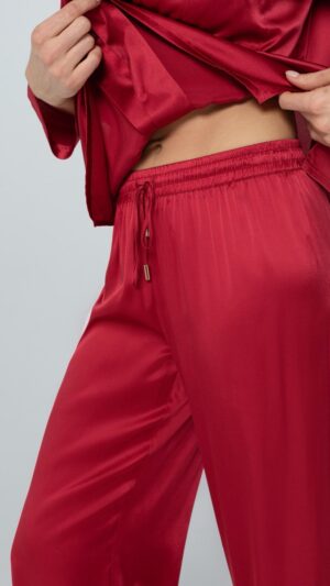sku: W23-00SS310 | Brand: Marc Andre  | Size: 36 38 40 42 44  | Colors: Красный  | Бренды Marc&Andre | Домашняя одежда Брюки | Title: Брюки PETAL BEAUTY