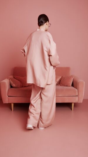 sku: BR2-PION-L1-LC | Brand: SHAMANI  | Size: Small Medium Large  | Colors: Бледно-Розовый  | Бренды SHAMANI | Пляжная одежда | Title: Брюки ПИОН