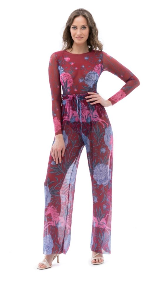 sku: 24002023 | Brand: RoDaSoleil  | Size: Onesize  | Colors: Цветной  | Бренды RoDaSoleil | Пляжная одежда | Title: Брюки ПИОНЫ