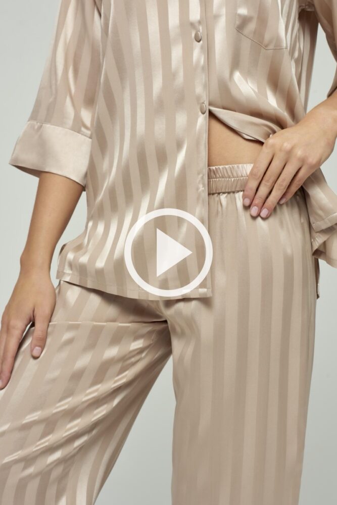 sku: W22-00SS210 | Brand: Marc Andre  | Size: 36 38 40 42 44  | Colors: Золотистый  | Бренды Marc&Andre | Домашняя одежда Брюки | Title: Брюки SILK STORY