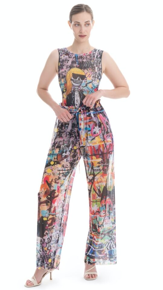 sku: 24002059 | Brand: RoDaSoleil  | Size: Onesize  | Colors: Цветной  | Бренды RoDaSoleil | Пляжная одежда | Title: Брюки СКЕЛЕТ