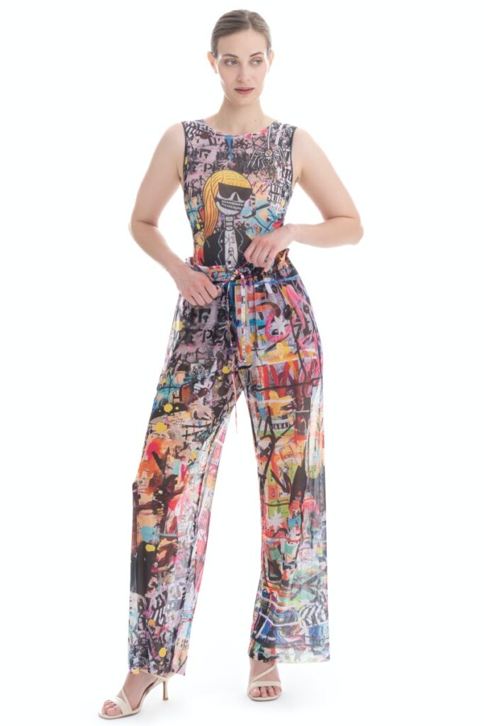 sku: 24002059 | Brand: RoDaSoleil  | Size: Onesize  | Colors: Цветной  | Бренды RoDaSoleil | Пляжная одежда | Title: Брюки СКЕЛЕТ