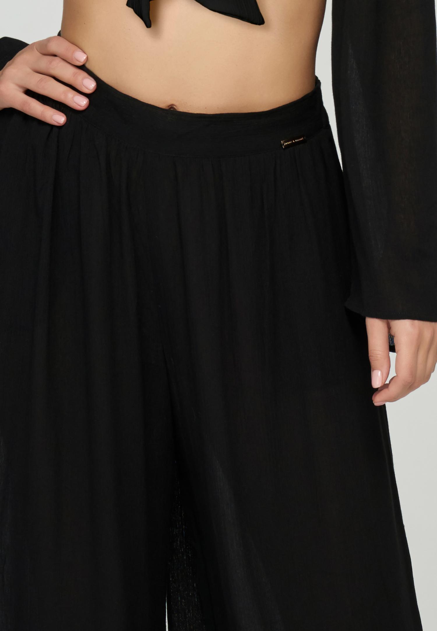 sku: PA23-02 | Brand: Marc Andre | Size: Small Medium Large | Colors: Черный | Бренды Marc&Andre | Пляжная одежда | Title: Брюки - Юбка ECOVERO