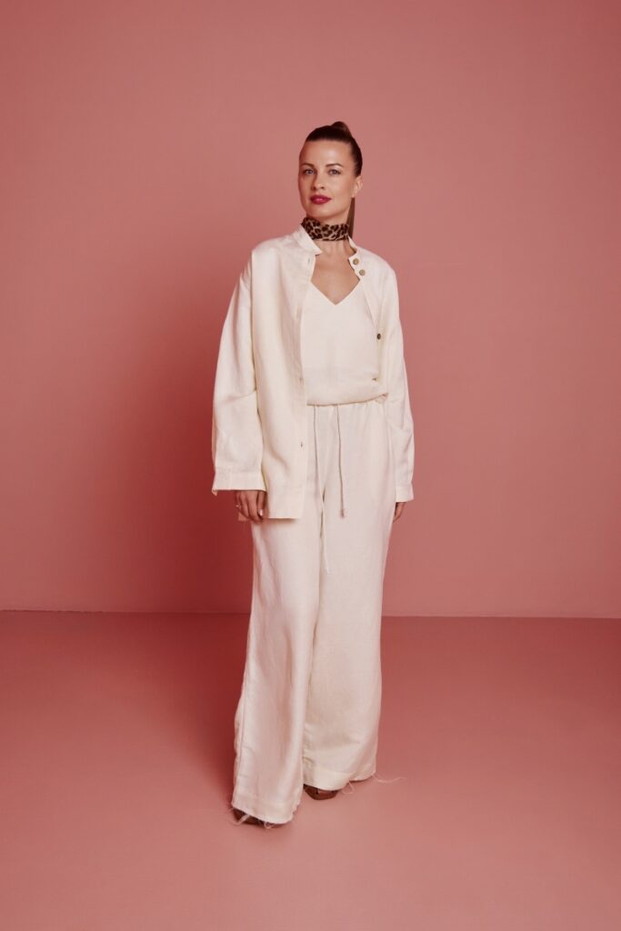 sku: BR2-ZKT-L1-LC | Brand: SHAMANI  | Size: Small Medium Large  | Colors: Молочный  | Бренды SHAMANI | Пляжная одежда | Title: Брюки ЗАКАТ