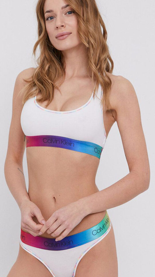 sku: QF6538E | Brand: Calvin Klein  | Size: XSmall Small Medium Large XLarge  | Colors: 100 PGK UB1  | Бренды Calvin Klein | Бюстгальтер Нижнее белье Бралетт | Title: Бралетт MODERN COTTON