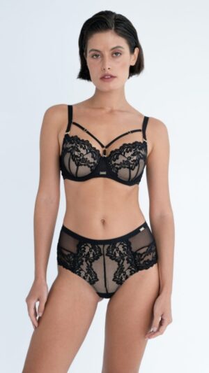 sku: 12088 | Brand: Rose&Petal  | Size: 65 E 65 F 65 G 70 C 70 D 70 E 70 F 70 G 75 B 75 C 75 D 75 E 75 F 75 G 80 B 80 C 80 D 80 E 80 F 80 G 85 B 85 C 85 D 85 E 85 F 90 B 90 C 90 D 90 E  | Colors: Голубой Черный  | Бренды Rose&Petal | Бюстгальтер Нижнее белье Балконет | Title: Бюстгальтер ELEONORE