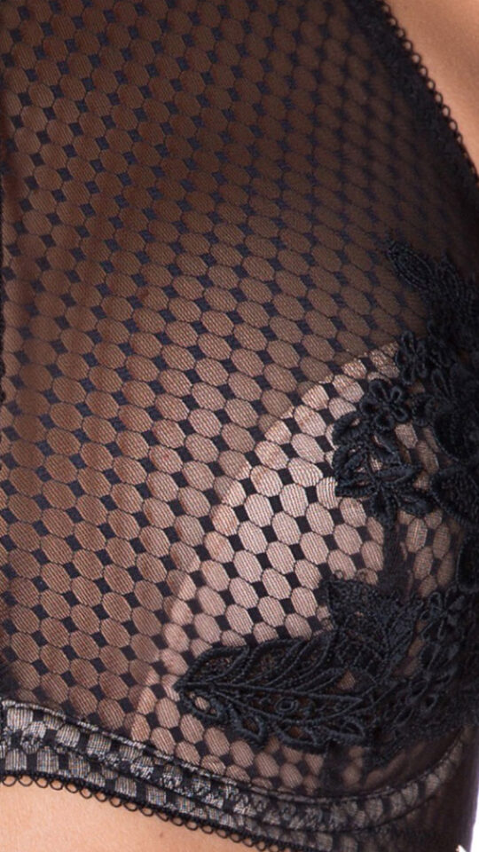 sku: 14608 | Brand: Gossard  | Size: 60 E 60 F 65 B 65 D 65 E 65 F 65 С 70 A 70 B 70 C 70 D 70 F 70 С/В 75 A 75 B 75 C 75 D 75 E 80 A 80 A/B 80 B 80 D 80 F 85 B 85 C 85 D  | Colors: Черный  | Бренды Gossard | Нижнее белье Бюстгальтер | Title: Бюстгальтер GOSSARD GEO-CHIC