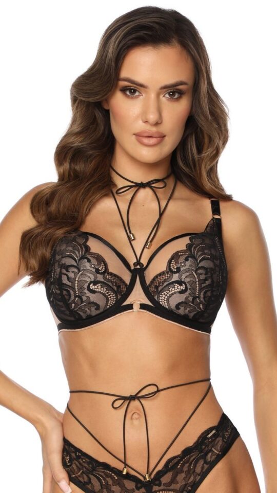 sku: 1061-BC | Brand: Kinga  | Size: 65 B 65 С 65 D 65 E 65 F 65 G 65 H 65 I 65 J 65 K 70 B 70 C 70 D 70 E 70 F 70 G 70 H 70 I 70 J 75 B 75 C 75 D 75 E 75 F 75 G 75 H 75 I 75 J 80 B 80 C 80 D 80 E 80 F 80 G 80 H 80 I 85 B 85 C 85 D 85 E 85 F 85 G 85 H 85 I 90 B 90 C 90 D 90 E 90 F 90 G 90 H 90 I  | Colors: Черный/Бежевый  | Бренды KINGA  | Бюстгальтер Нижнее белье Формованная чашка | Title: Бюстгальтер RACHEL ALICE