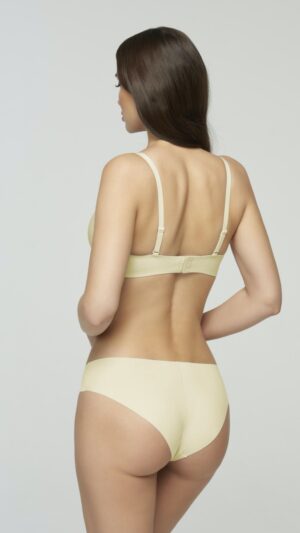 sku: W22-1293-BZO-SZ | Brand: Marc Andre  | Size: 36 38 40 42 44 46  | Colors: Ваниль  | Бренды Marc&Andre | Трусы Нижнее белье Бразильяна | Title: Бразильяна SECOND SKIN