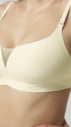 sku: W22-1264-TRS-SY | Brand: Marc Andre  | Size: 36 38 40 42 44  | Colors: Ваниль  | Бренды Marc&Andre | Бюстгальтер Нижнее белье Бескаркасный | Title: Бюстгальтер SECOND SKIN