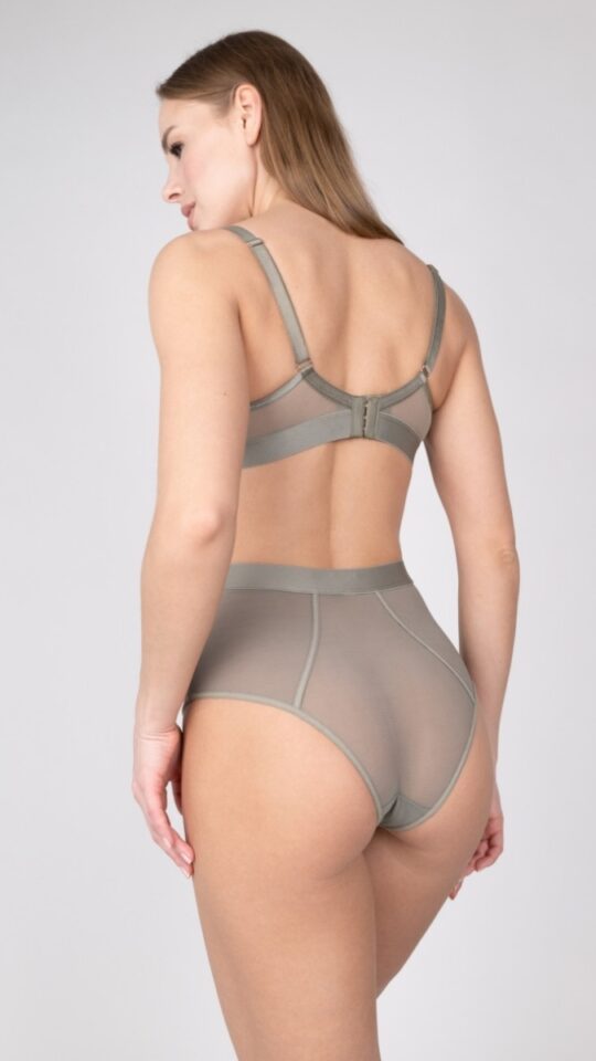 sku: 172075 | Brand: Rose&Petal  | Size: XSmall Small Medium Large XLarge  | Colors: Золотистый Загар Серо-зеленый Серо-коричневый Черный  | Бренды Rose&Petal | Трусы Нижнее белье Слипы | Title: Cлипы TULLE GRAPHIQUE