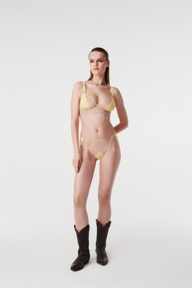 sku: Бюстгальтер VASCO | Brand: Icone  | Size: Small Medium Large  | Colors: Желтый  | Бренды Icone | Бюстгальтер Нижнее белье Бескаркасный | Title: Бюстгальтер VASCO