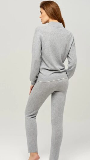 sku: W21-00CH214 | Brand: Marc Andre  | Size: 36 38 40 42 44  | Colors: Серый  | Бренды Marc&Andre | Кашемир Джемперы | Title: Джемпер CASHMERE BLEND