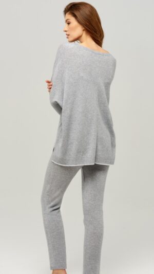sku: W21-00CH216 | Brand: Marc Andre  | Size: 38 40 42 44  | Colors: Серый  | Бренды Marc&Andre | Кашемир Джемперы | Title: Джемпер CASHMERE BLEND