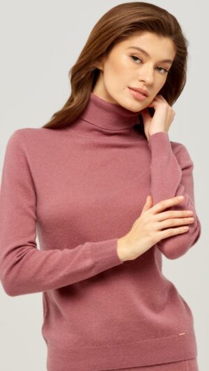 sku: W21-00CH118 | Brand: Marc Andre  | Size: 36 38 40 42 44  | Colors: Розовый  | Бренды Marc&Andre | Кашемир Джемперы | Title: Джемпер CASHMERE BLEND