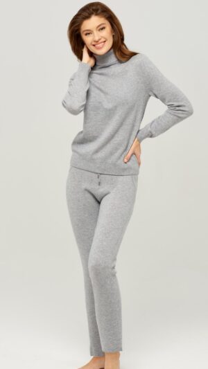 sku: W21-00CH218 | Brand: Marc Andre  | Size: 36 38 40 42 44  | Colors: Серый  | Бренды Marc&Andre | Кашемир Джемперы | Title: Джемпер CASHMERE BLEND