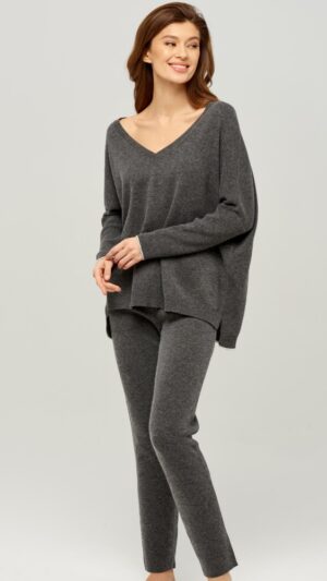 sku: W21-00CH416 | Brand: Marc Andre  | Size: 36 38 40 42 44  | Colors: Серый  | Бренды Marc&Andre | Кашемир Джемперы | Title: Джемпер CASHMERE BLEND