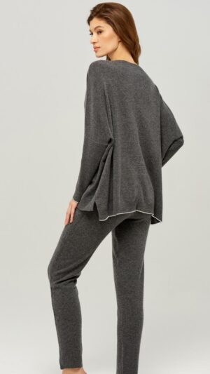 sku: W21-00CH416 | Brand: Marc Andre  | Size: 36 38 40 42 44  | Colors: Серый  | Бренды Marc&Andre | Кашемир Джемперы | Title: Джемпер CASHMERE BLEND