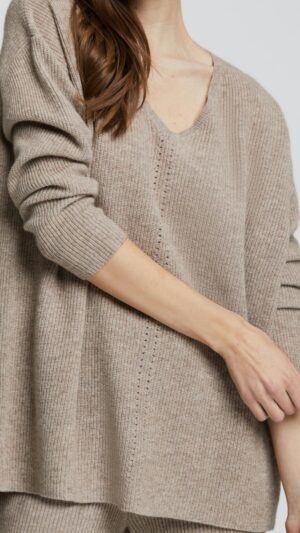 sku: W23-00CH0616 | Brand: Marc Andre  | Size: 36 38 40 42 44 46  | Colors: Коричневый  | Бренды Marc&Andre | Кашемир Джемперы | Title: Джемпер ELEGANT CONTUR