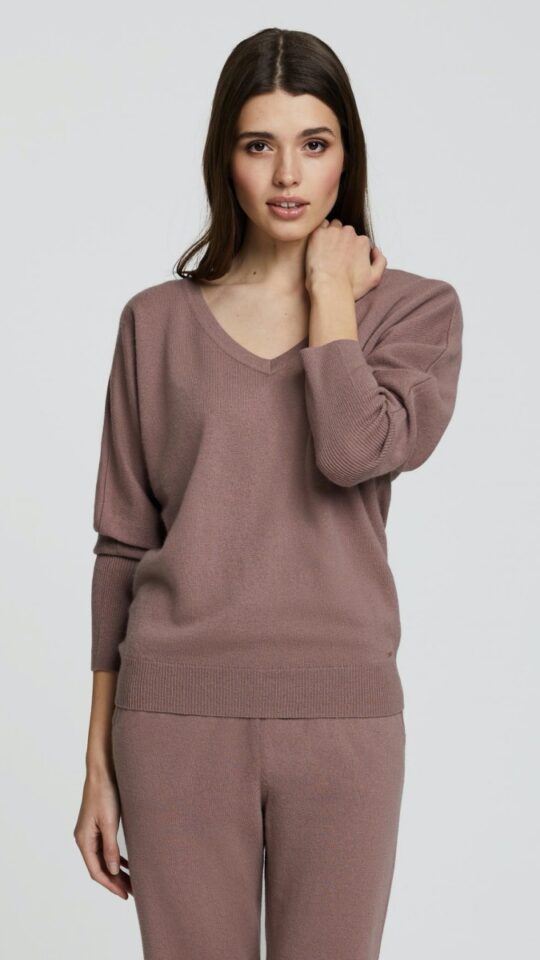 sku: W22-00CH0410 | Brand: Marc Andre  | Size: 36 38 40 42 44 46  | Colors: Коричневый  | Бренды Marc&Andre | Кашемир Брюки | Title: Брюки ENTWINED