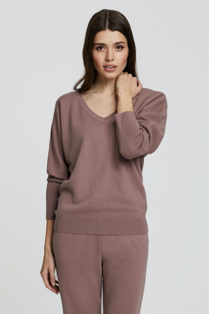 sku: W22-00CH0410 | Brand: Marc Andre  | Size: 36 38 40 42 44 46  | Colors: Коричневый  | Бренды Marc&Andre | Кашемир Брюки | Title: Брюки ENTWINED