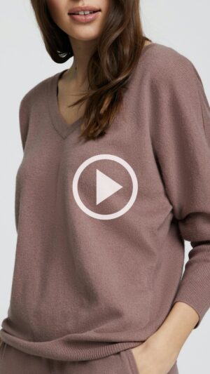 sku: W22-00CH0416 | Brand: Marc Andre | Size: 36 38 40 42 44 46 | Colors: Коричневый | Бренды Marc&Andre | Кашемир Джемперы | Title: Джемпер ENTWINED