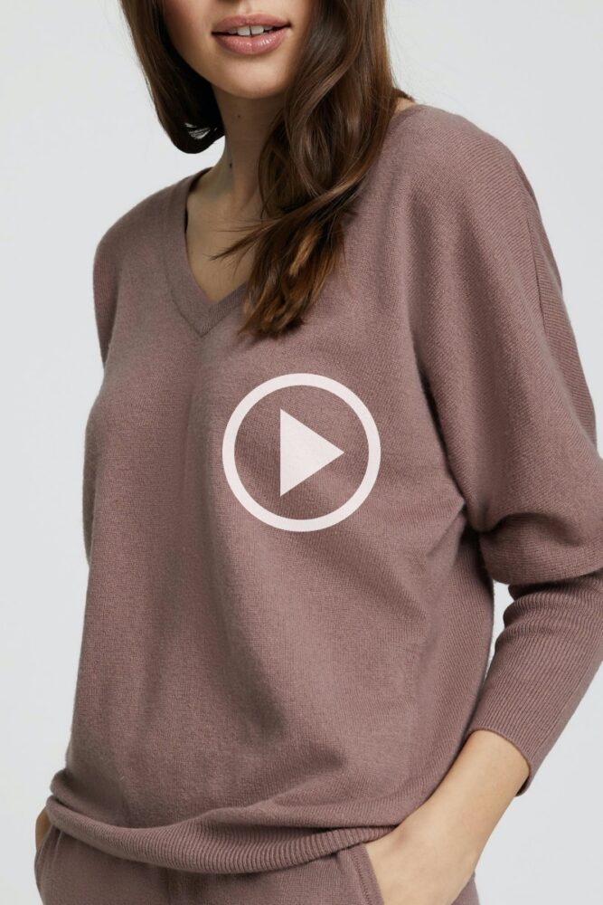 sku: W22-00CH0416 | Brand: Marc Andre | Size: 36 38 40 42 44 46 | Colors: Коричневый | Бренды Marc&Andre | Кашемир Джемперы | Title: Джемпер ENTWINED