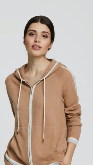 sku: W23-00CH0314 | Brand: Marc Andre  | Size: 36 38 40 42 44 46  | Colors: Бежевый  | Бренды Marc&Andre | Кашемир Джемперы | Title: Джемпер TINDED AVENUES