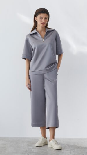 sku: 30556 | Brand: Laete  | Size: XSmall Small Medium Large XLarge XXLarge  | Colors: Бежевый металлик Серый металлик  | Бренды Laete | Домашняя одежда Костюмы | Title: Джемпер