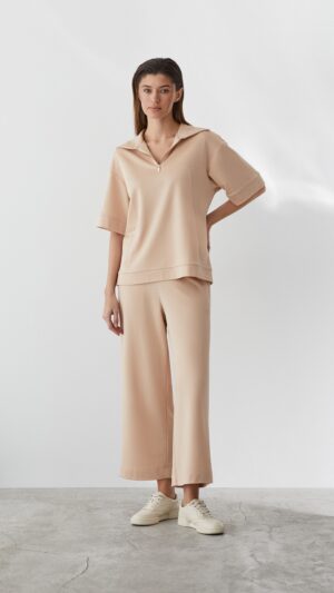 sku: 30556 | Brand: Laete  | Size: XSmall Small Medium Large XLarge XXLarge  | Colors: Бежевый металлик Серый металлик  | Бренды Laete | Домашняя одежда Костюмы | Title: Джемпер