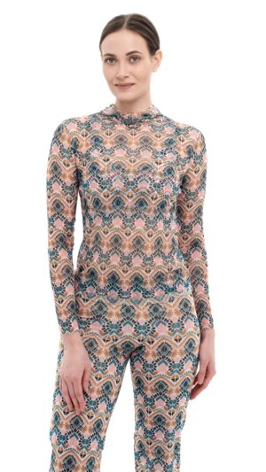 sku: 24000749 | Brand: RoDaSoleil  | Size: XSmall Small Medium Large XLarge  | Colors: Цветной  | Бренды RoDaSoleil | Пляжная одежда | Title: Футболка  КАСАБЛАНКА с капюшоном