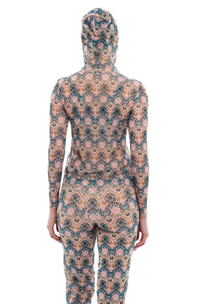 sku: 24000749 | Brand: RoDaSoleil  | Size: XSmall Small Medium Large XLarge  | Colors: Цветной  | Бренды RoDaSoleil | Пляжная одежда | Title: Футболка  КАСАБЛАНКА с капюшоном